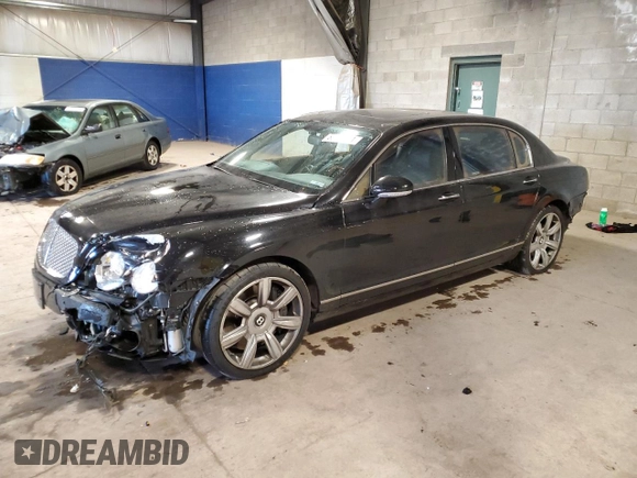 2006 Bentley Flying Spur with VIN SCBBR53W76C034894, listed as a Copart auction lot 83219304 with 76,725 mi miles and Salvage Title. Bid and sale history available at DreamBid. Image 1.