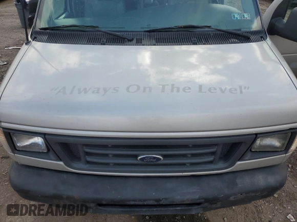 2003 Ford Econoline Cargo with VIN 1FTRE14213HA29118, listed as a Copart auction lot 50931965 with 255,312 mi miles and Salvage Title. Bid and sale history available at carsss.com. Image 12.