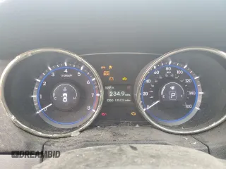 2011 Hyundai Sonata SE with VIN 5NPEC4ABXBH209370, listed as a Copart auction lot 48821155 with 135,729 mi miles and Salvage Title. Bid and sale history available at carsss.com. Image 9.
