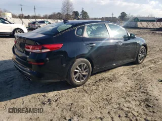 2020 Kia Optima LX with VIN 5XXGT4L37LG404161, listed as a Copart auction lot 46600795 with 57,425 mi miles and Salvage Title. Bid and sale history available at carsss.com. Image 3.
