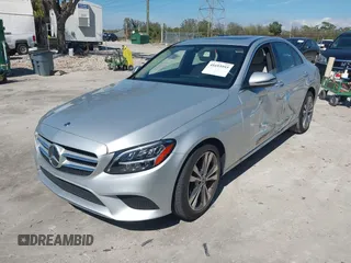 2020 Mercedes-Benz C 300 with VIN W1KWF8DB4LR598862, listed as a IAAI auction lot 41693955 with 19,238 mi miles and . Bid and sale history available at carsss.com. Image 17.