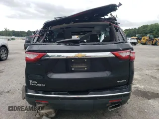 2021 Chevrolet Traverse Premier with VIN 1GNERKKW8MJ178027, listed as a Copart auction lot 64419784 with 58,921 mi miles and Salvage Title. Bid and sale history available at carsss.com. Image 6.