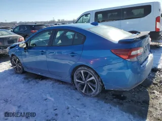 2020 Subaru Impreza Sport with VIN 4S3GKAM61L3614152, listed as a Copart auction lot 46059815 with 51,780 mi miles and Salvage Title. Bid and sale history available at carsss.com. Image 2.