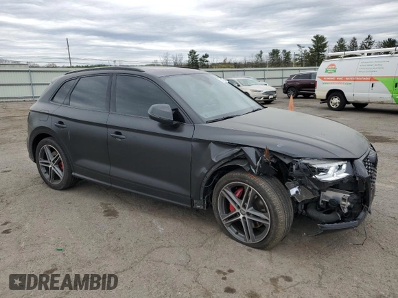 2019 Audi SQ5 Premium Plus z VIN WA1B4AFY4K2081649, wystawiony jako Copart lot #53624275 z przebiegiem 74 313 mil mil oraz Szkoda całkowita • Salvage title. Historia ofert i sprzedaży dostępna na DreamBid. Obrazek 4.