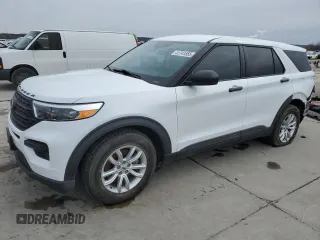 2021 Ford Explorer with VIN 1FMSK7BH8MGB91089, listed as a Copart auction lot 41741555 with 68,602 mi miles and Salvage Title. Bid and sale history available at carsss.com. Image 1.