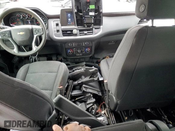 2023 Chevrolet Tahoe Commercial with VIN 1GNSCLED6PR415916, listed as a Copart auction lot 47653735 with 19,038 mi miles and Non repairable. Bid and sale history available at DreamBid. Image 8.
