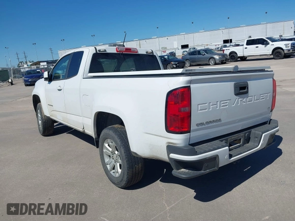 2022 Chevrolet Colorado 2WD LT with VIN 1GCHSCEA3N1117315, listed as a IAAI auction lot 41676782 with 41,232 mi miles and . Bid and sale history available at DreamBid. Image 3.