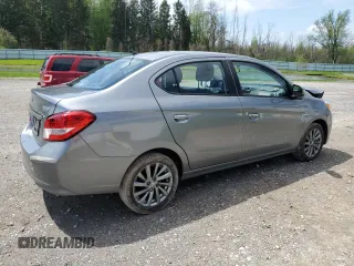 2019 Mitsubishi Mirage SE z VIN ML32F4FJ8KHF04580, wystawiony jako Copart lot #56166395 z przebiegiem 41 351 mil mil oraz Szkody całkowita. Historia ofert i sprzedaży dostępna na DreamBid. Obrazek 3.