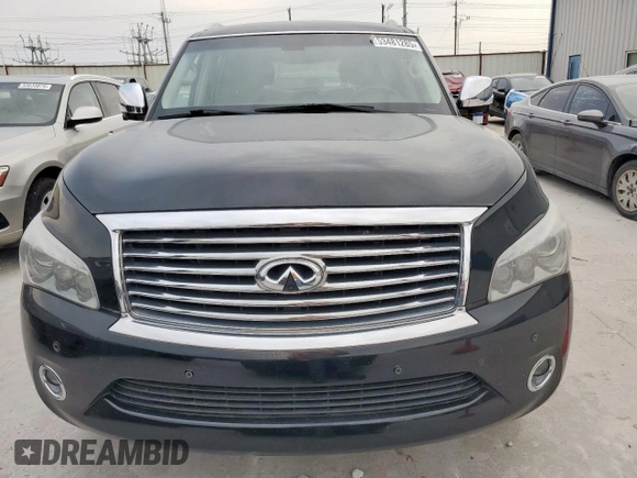 2014 Infiniti QX80 with VIN JN8AZ2NF0E9553001, listed as a Copart auction lot 53481285 with 159,107 mi miles and Clean Title. Bid and sale history available at carsss.com. Image 5.