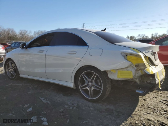 2015 Mercedes-Benz CLA-Class CLA 250 with VIN WDDSJ4GB6FN174810, listed as a Copart auction lot 45748975 with 97,998 mi miles and Non Repairable. Bid and sale history available at carsss.com. Image 2.