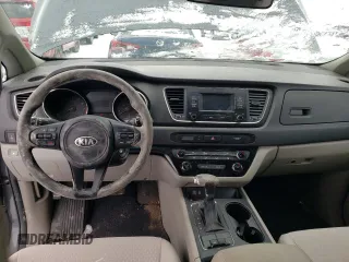 2017 Kia Sedona L with VIN KNDMA5C18H6341624, listed as a Copart auction lot 41858055 with 175,566 mi miles and Salvage Title. Bid and sale history available at carsss.com. Image 8.