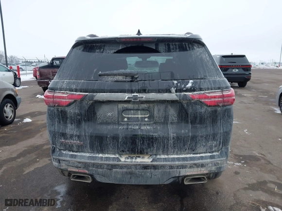 2023 Chevrolet Traverse Premier with VIN 1GNEVKKW3PJ324995, listed as a IAAI auction lot 41187313 with 14,701 mi miles. Bid and sale history available at carsss.com. Image 16.