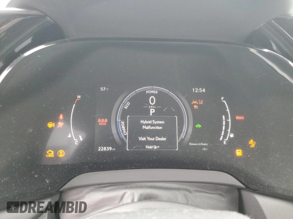 2023 Lexus RX 350h z VIN 2T2BBMCAXPC015258, wystawiony jako Copart lot #48760745 z przebiegiem 22 839 mil mil oraz Szkoda całkowita • Salvage title. Historia ofert i sprzedaży dostępna na DreamBid. Obrazek 9.