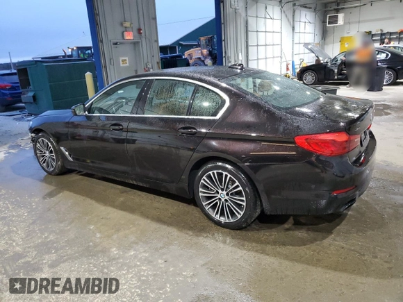2020 BMW 5 Series 540i xDrive with VIN WBAJS3C07LCE60173, listed as a Copart auction lot 82776954 with Not provided miles and Salvage title. Bid and sale history available at DreamBid. Image 2.