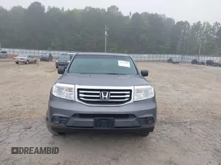2014 Honda Pilot LX with VIN 5FNYF4H2XEB004614, listed as a IAAI auction lot 42236980 with 160,357 mi miles and . Bid and sale history available at DreamBid. Image 12.