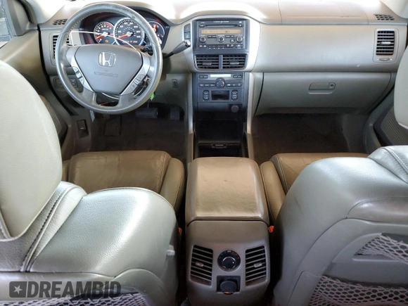 2006 Honda Pilot EX-L with VIN 2HKYF18596H536447, listed as a Copart auction lot 54239375 with 198,959 mi miles and Salvage Title. Bid and sale history available at DreamBid. Image 8.