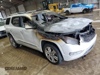 2017 GMC Acadia Denali z VIN 1GKKNPLS4HZ266116, wystawiony jako Copart lot #56353855 z przebiegiem Nie podano mil oraz Szkoda całkowita • Salvage title. Historia ofert i sprzedaży dostępna na DreamBid. Obrazek 4.