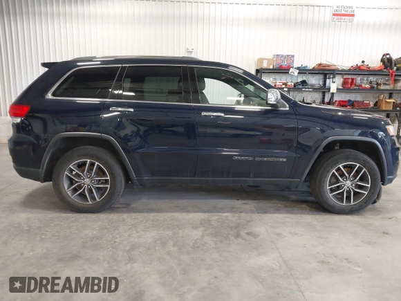 2018 Jeep Grand Cherokee Limited with VIN 1C4RJFBG4JC334582, listed as a IAAI auction lot 42137075 with 57,400 mi miles and . Bid and sale history available at DreamBid. Image 14.
