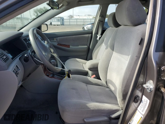 2006 Toyota Corolla CE with VIN 1NXBR30EX6Z718423, listed as a Copart auction lot 50427725 with 181,355 mi miles and Salvage title. Bid and sale history available at DreamBid. Image 7.