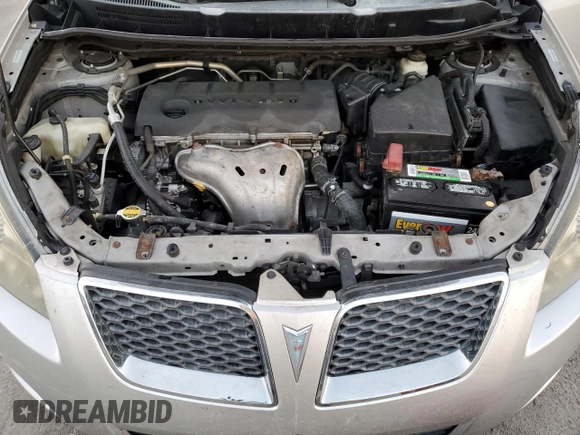 2009 Pontiac Vibe w/1SB with VIN 5Y2SP67009Z400839, listed as a Copart auction lot 81906864 with 223,074 mi miles and Salvage Title. Bid and sale history available at carsss.com. Image 12.