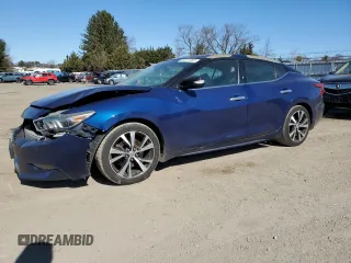 2016 Nissan Maxima S z VIN 1N4AA6AP0GC399667, wystawiony jako Copart lot #50311465 z przebiegiem 73 068 mil mil oraz Szkoda całkowita • Salvage title. Historia ofert i sprzedaży dostępna na DreamBid. Obrazek 1.