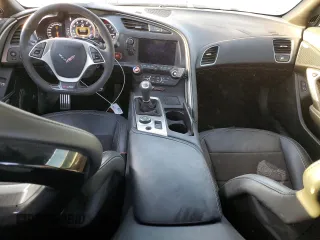 2015 Chevrolet Corvette Z06 1LZ with VIN 1G1YN2D6XF5600852, listed as a Copart auction lot 77619184 with 47,557 mi miles and Clean Title. Bid and sale history available at carsss.com. Image 8.