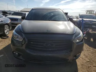 2013 Infiniti JX35 with VIN 5N1AL0MN1DC311938, listed as a Copart auction lot 70656364 with 131,258 mi miles and Salvage Title. Bid and sale history available at carsss.com. Image 5.