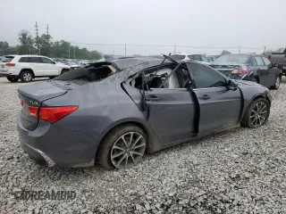 2020 Acura TLX with VIN 19UUB2F37LA001803, listed as a Copart auction lot 63203614 with 0 mi miles and Non Repairable. Bid and sale history available at carsss.com. Image 3.