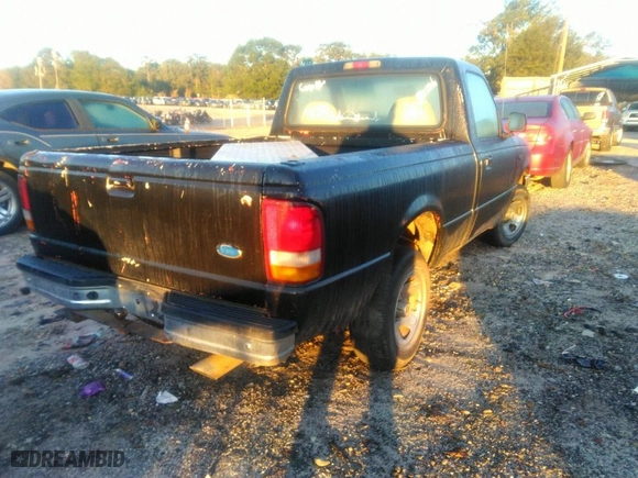 1996 Ford Ranger XL with VIN 1FTCR10A4TUC69861, listed as a IAAI auction lot 40394806 with 151,316 mi miles. Bid and sale history available at carsss.com. Image 4.