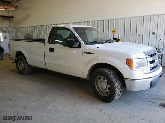 2014 Ford F-150 XL with VIN 1FTNF1CF1EKD47777, listed as a Copart auction lot 89192325 with 230,841 mi miles and Clean Title. Bid and sale history available at carsss.com. Image 4.