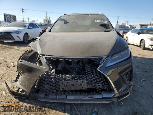 2021 Lexus RX 350 F Sport with VIN 2T2SZMDAXMC285354, listed as a Copart auction lot 42244595 with 41,779 mi miles and Salvage title. Bid and sale history available at DreamBid. Image 5.