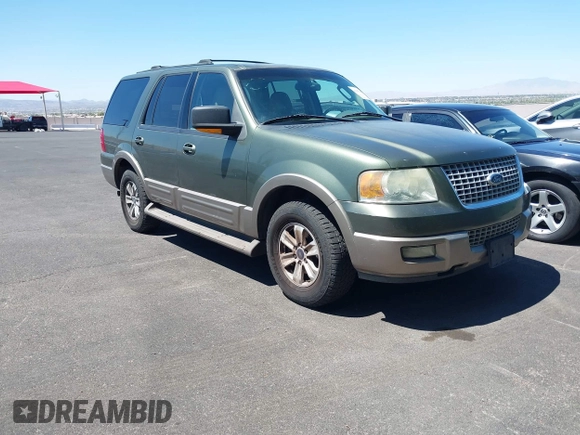 2003 Ford Expedition Eddie Bauer with VIN 1FMRU17W83LC12252, listed as a IAAI auction lot 42679427 with 345,559 mi miles and . Bid and sale history available at DreamBid. Image 1.