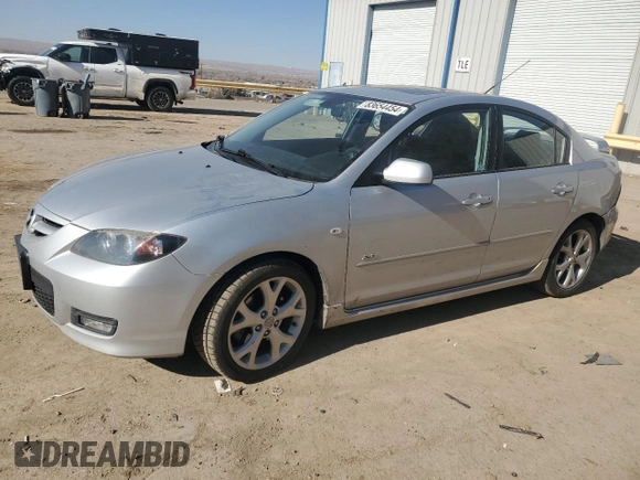 2008 Mazda 3 s GT *Ltd Avail* with VIN JM1BK323581796472, listed as a Copart auction lot 83654454 with 100,885 mi miles and Salvage Title. Bid and sale history available at carsss.com. Image 1.