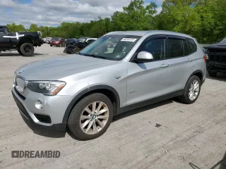 2017 BMW X3 xDrive28i z VIN 5UXWX9C54H0T14858, wystawiony jako Copart lot #56348155 z przebiegiem 113 398 mil mil oraz Szkoda całkowita • Salvage title. Historia ofert i sprzedaży dostępna na DreamBid. Obrazek 1.