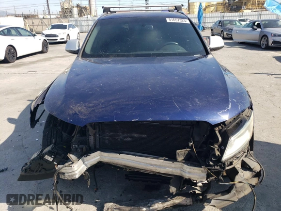 2014 Audi SQ5 Prestige with VIN WA1VGAFP4EA033753, listed as a Copart auction lot 51657325 with 89,119 mi miles and Salvage title. Bid and sale history available at DreamBid. Image 5.