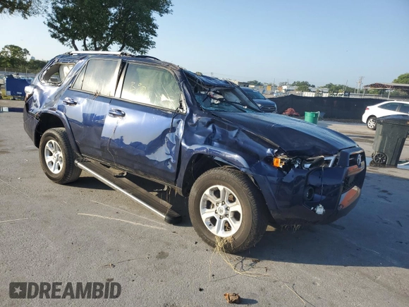 2023 Toyota 4Runner SR5 with VIN JTEEU5JR5P5279040, listed as a Copart auction lot 55560025 with Not provided miles and Non repairable. Bid and sale history available at DreamBid. Image 4.