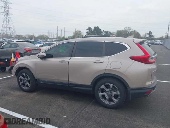 2019 Honda CR-V EX-L with VIN 5J6RW1H89KL005246, listed as a IAAI auction lot 41887683 with 166,507 mi miles. Bid and sale history available at carsss.com. Image 14.
