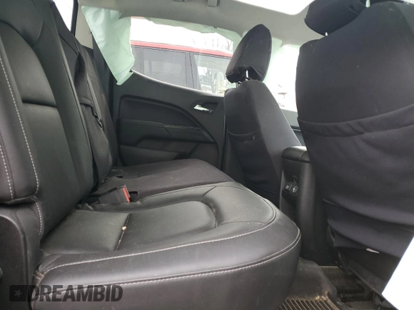 2015 GMC Canyon 4WD SLT with VIN 1GTG6CE35F1236096, listed as a Copart auction lot 44036465 with 55,829 mi miles and Salvage Title. Bid and sale history available at carsss.com. Image 10.