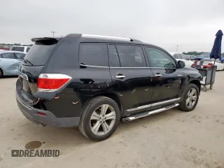 2012 Toyota Highlander Limited with VIN 5TDYK3EHXCS081555, listed as a Copart auction lot 58797705 with 237,476 mi miles and Salvage title. Bid and sale history available at DreamBid. Image 3.