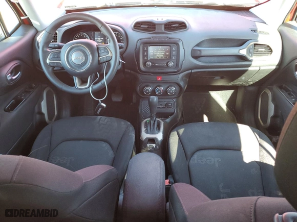 2017 Jeep Renegade Sport with VIN ZACCJAAB7HPE80060, listed as a Copart auction lot 44972095 with 50,019 mi miles and Salvage Title. Bid and sale history available at carsss.com. Image 8.