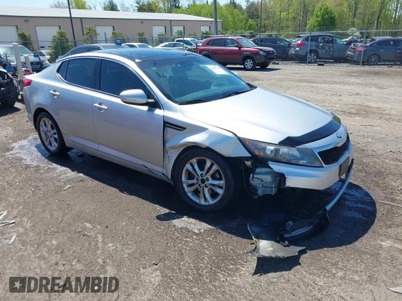 2013 Kia Optima EX with VIN 5XXGN4A73DG108068, listed as a IAAI auction lot 42059774 with 210,179 mi miles and . Bid and sale history available at carsss.com. Image 1.