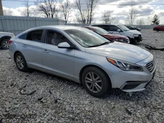 2015 Hyundai Sonata 2.4L SE with VIN 5NPE24AF9FH245448, listed as a Copart auction lot 51955425 with 0 mi miles and Salvage Title. Bid and sale history available at carsss.com. Image 4.