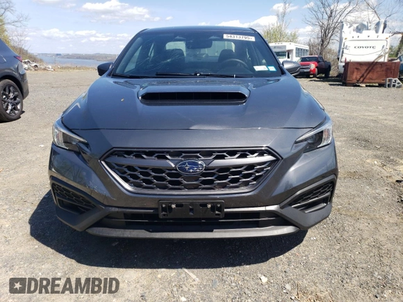 2024 Subaru WRX with VIN JF1VBAB66R9808388, listed as a Copart auction lot 54313795 with 9,666 mi miles and Salvage title. Bid and sale history available at DreamBid. Image 5.
