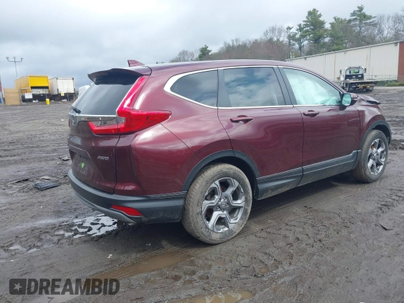 2019 Honda CR-V EX-L with VIN 2HKRW2H87KH620880, listed as a IAAI auction lot 41979258 with 108,783 mi miles. Bid and sale history available at carsss.com. Image 4.