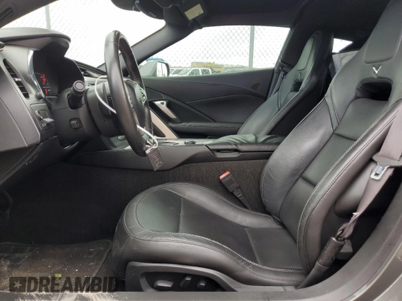 2015 Chevrolet Corvette 2LT with VIN 1G1YD2D77F5109649, listed as a Copart auction lot 70458944 with 47,467 mi miles and Salvage Title. Bid and sale history available at carsss.com. Image 7.