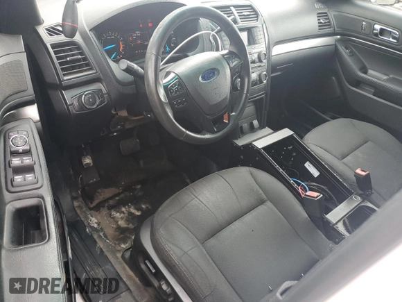 2017 Ford Police Interceptor Utility с VIN 1FM5K8AR1HGB65002, выставлен на аукционе Copart как лот 61573495 с пробегом 159 631 миль миль и Списание • Salvage title. История ставок и продаж доступна на DreamBid. Изображение 8.