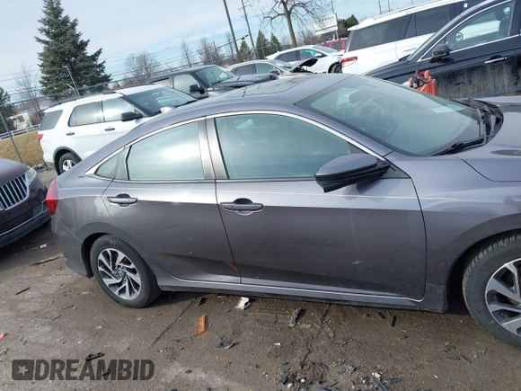 2018 Honda Civic Sedan EX with VIN 19XFC2F78JE005182, listed as a IAAI auction lot 41694161 with 101,158 mi miles. Bid and sale history available at carsss.com. Image 13.