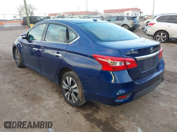2016 Nissan Sentra SV with VIN 3N1AB7APXGY278538, listed as a IAAI auction lot 41555193 with Not Provided miles and . Bid and sale history available at DreamBid. Image 3.