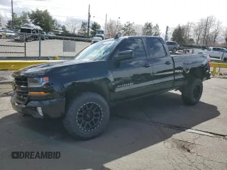 2017 Chevrolet Silverado 1500 LT with VIN 1GCVKREC5HZ338721, listed as a Copart auction lot 47854125 with 0 mi miles and Salvage Title. Bid and sale history available at carsss.com. Image 1.