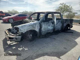 2005 Ford F-150 XLT with VIN 1FTPW12545FB53075, listed as a Copart auction lot 58188375 with Not provided miles and Non repairable. Bid and sale history available at DreamBid. Image 1.